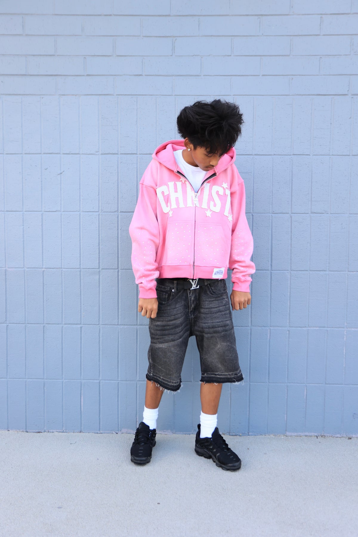 Pink CHRIST Zip Up